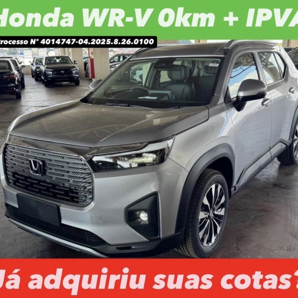 CAMPANHA 007 - HONDA WR-V ELX (top de linha) + IPVA 2026 Pago